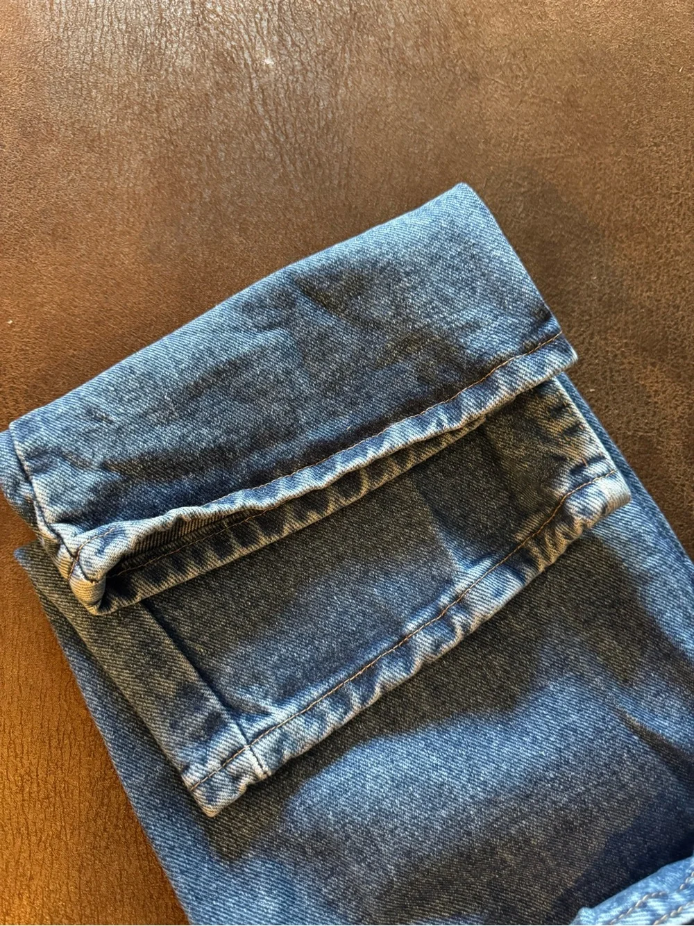 Wrangler Men’s Classic Blue Straight-Leg Jeans 36 x 32 Like New!